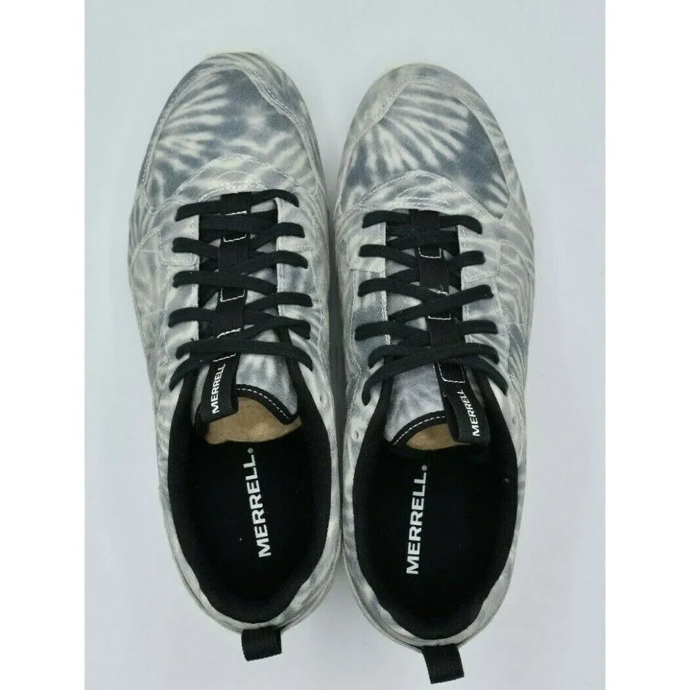 NWB Merrell Mens Size‎ 10 M Tie Dye Black Alpine Suede Sneaker Shoe J002273